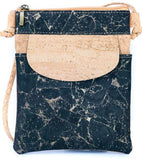 Bella Cork Mobile Bag Black Gold
