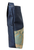 Chica Cork Crossbody Bag Blues side