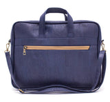 Cork Laptop Bag Navy front