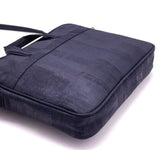 Cork Laptop Bag Navy side
