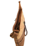 Elena Cork Shoulder Bag Coffee Rose Gold