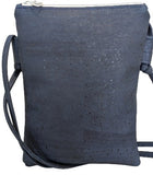 Arana Blue Daisy Cork Bag back