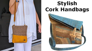Stylish Vegan Cork Handbags from ARTISAN CORKS | browse our unique designs