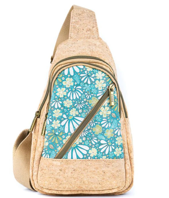 Brook Unisex Cork Messenger Bag