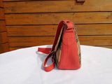 Sadie Cork Saddlebag Red side