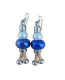 Cork Earrings Ceramic Pearl