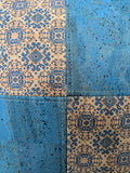 Chica Cork Crossbody Bag Aqua closer