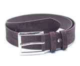 Cork Leather Belt Brown front view