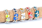 Cork Bracelet Ceramic Colours Model