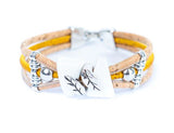 Cork Bracelet Ceramic White