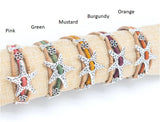 Cork Bracelet Star colours