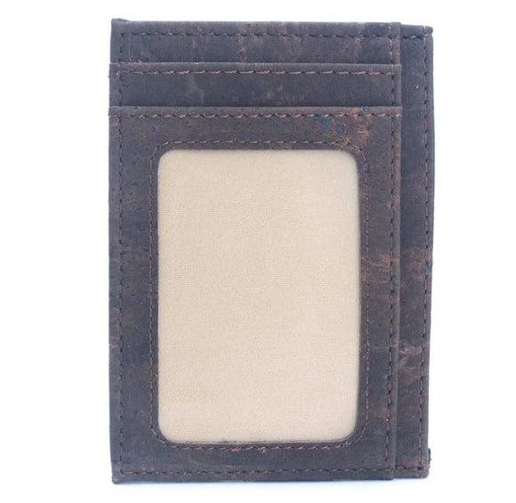 Cork Card Wallet RFID Brown