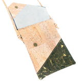 Diva Cork Mobile Bag open