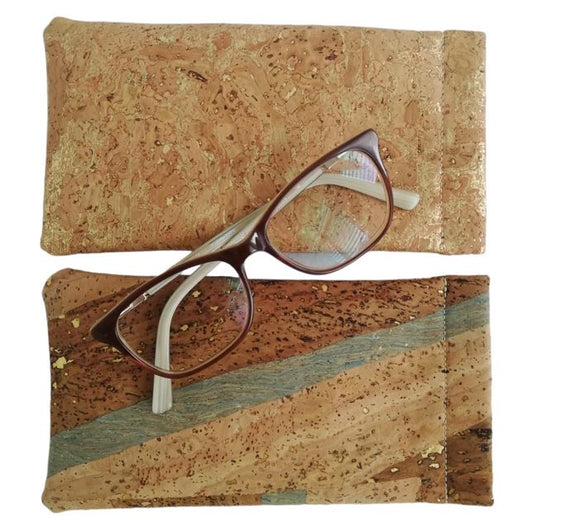 Practical Cork Glasses Holder Soft Case