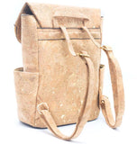 GoldieXL Cork Backpack Natural Gold Fleck