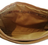 Gylda Cork Shoulder Bag Natural and Rose Gold inside