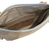 Mia Cork Sling Bag Rose Gold inside