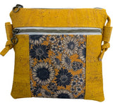 Mia Cork Sling Bag Sunflower front