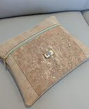 Mia Cork Sling Bag Rose Flat