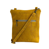 Sofia Cork Shoulder bag Yellow and Blue Tile back