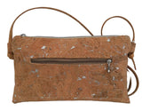 Medium Crossbody Bag Azure Blue and Silver