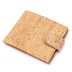 Vegan Wallet Natural Cork Compact