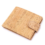 Vegan Wallet Natural Cork Compact